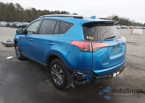 2016 Toyota Rav4 Hybrid Xle z USA, uszkodzony, nr VIN JTMRJREVXGD035175